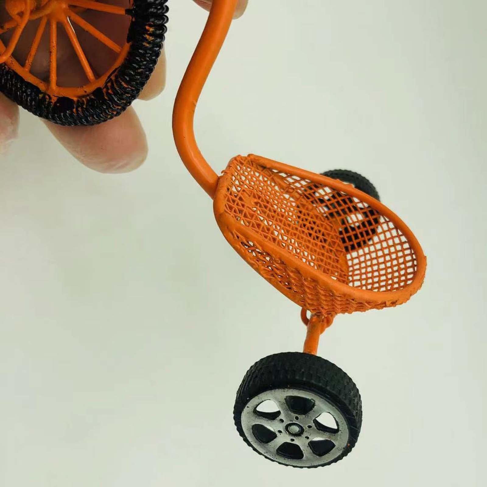 Amazon | Generic 模擬ミニチュア三輪車モデルトライク 1:12 ドール